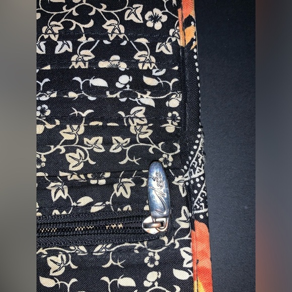 Vintage Marie foldable Wallet​, unique design inside/out does have ware - Picture 8 of 11